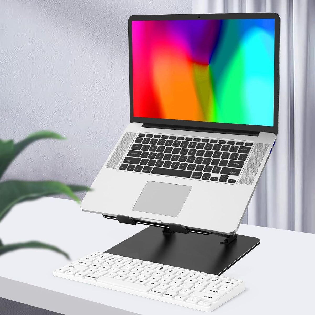 Adjustable Laptop Stand for Desk, Metal Laptop Riser Holder Father Jim Norris notebooks