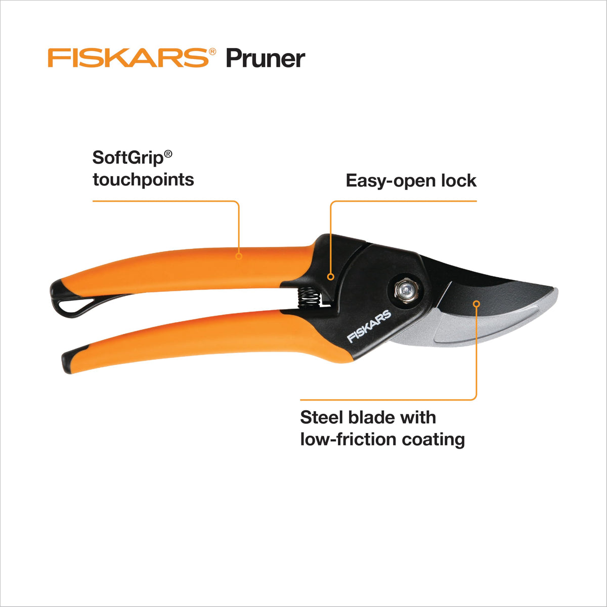 Fiskars 2-Piece Garden Tool Set, Pruning Shears & Vegetable Scissors Father Jim Norris notebooks