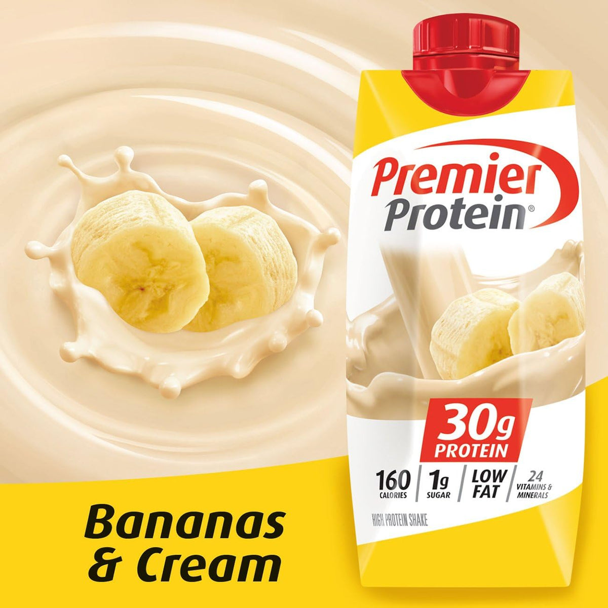Premier Protein 30g High Protein Shake, Chocolate, 12 Pack