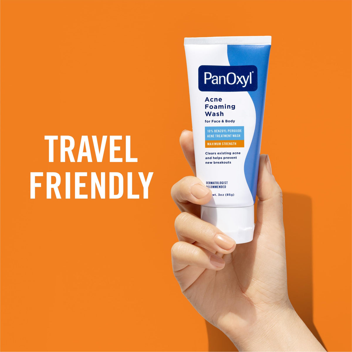 PanOxyl Acne Foaming Wash, 10% Benzoyl Peroxide, For Face & Body, 5.5 oz