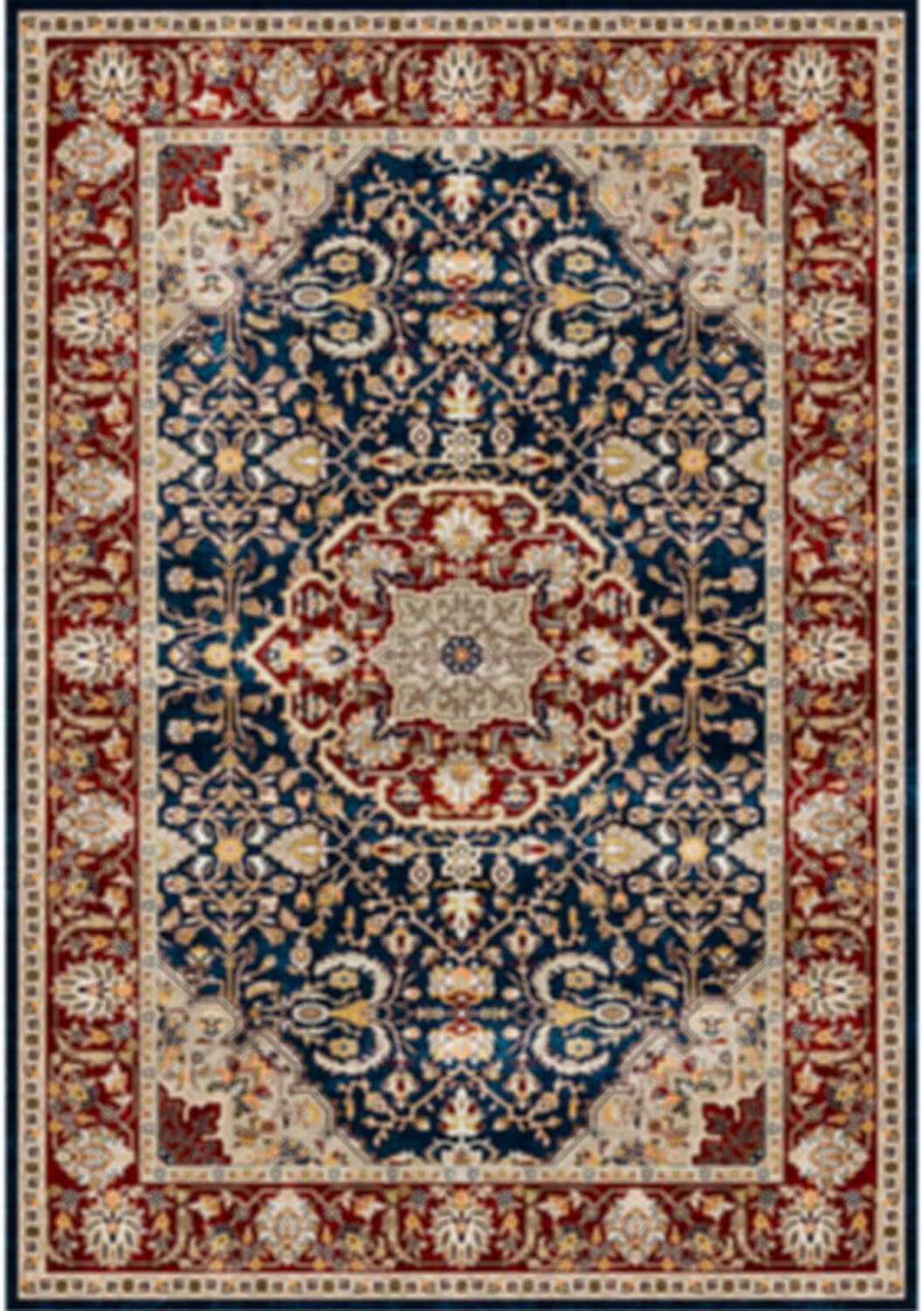 Hallway Washable Runner Rug - 3x10 Kitchen Rugs Entryway Rug Runner Vintage Soft Floor Mat Non Slip Indoor Farmhouse Carpet for Bathroom Living Room Bedroom (3 X 10, Beige)