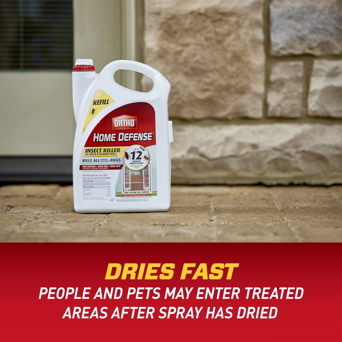 Ortho Home Defense Insect Killer for Indoor & Perimeter2, Wand, 1.33 gal. Father Jim Norris notebooks