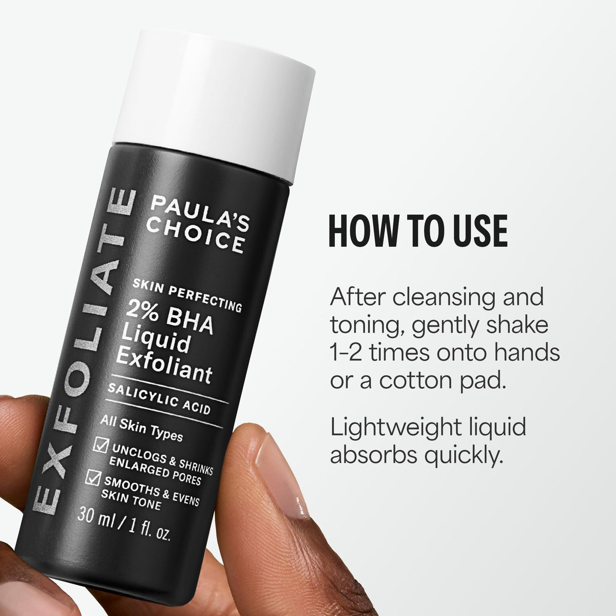 Paula's Choice SKIN PERFECTING 2% BHA Liquid Leave-On Exfoliant Father Jim Norris notebooks