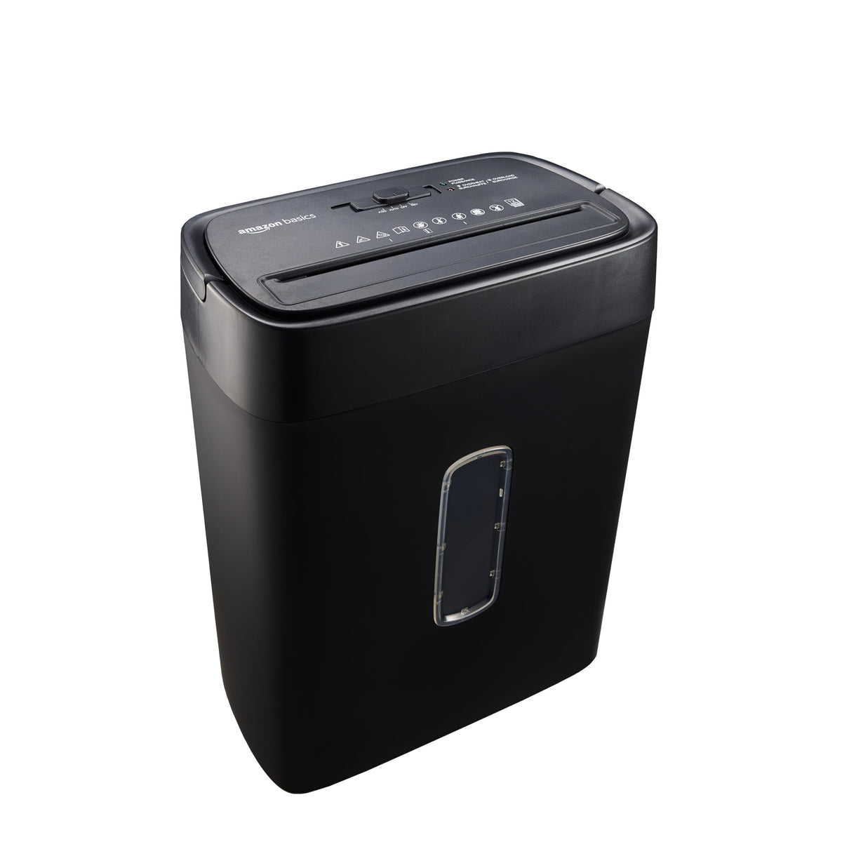 Amazon Basics 8-Sheet High Security Cross Cut Paper and Credit Card Shredder with P-4 Security, Auto Shut-off, Black Father Jim Norris notebooks