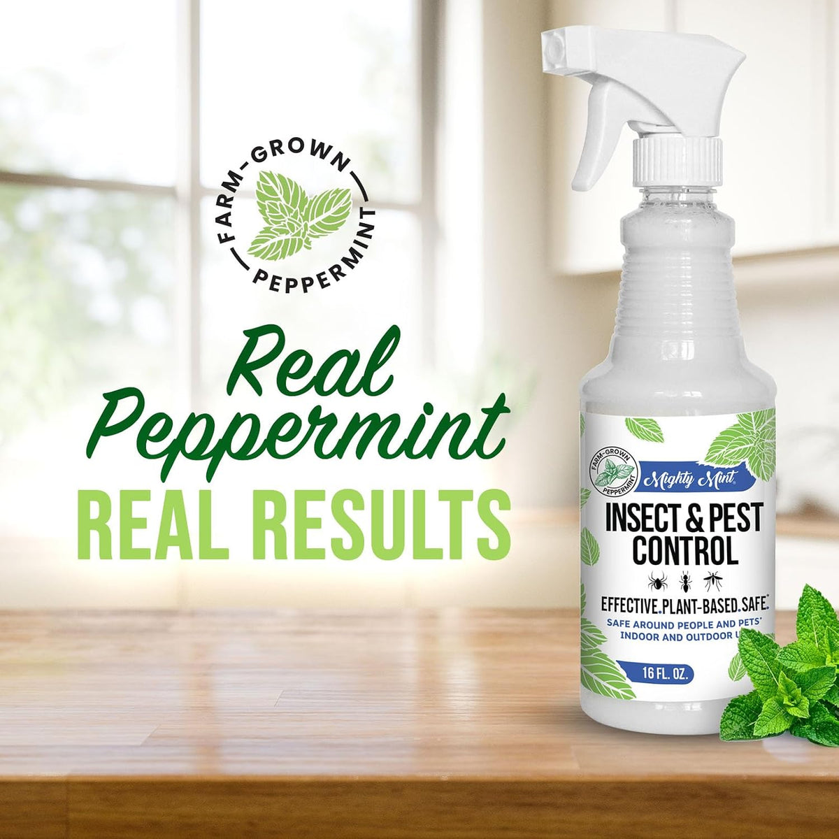 Mighty Mint Peppermint Oil Insect Repellent Spray, 16 oz Father Jim Norris notebooks