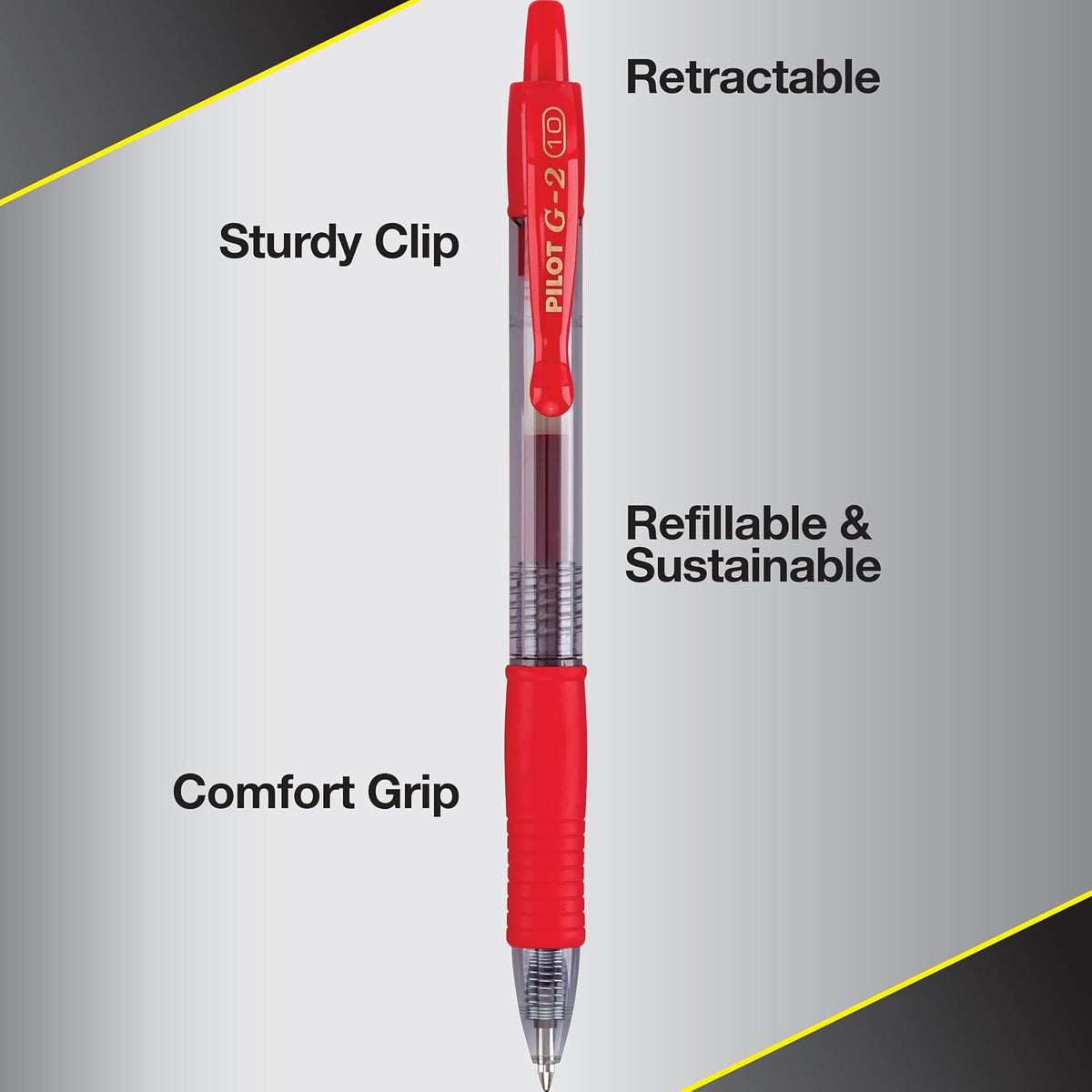 PILOT G2 Premium Gel Pens, Bold Point 1.0mm, Blue Ink, 12-Pack Father Jim Norris notebooks