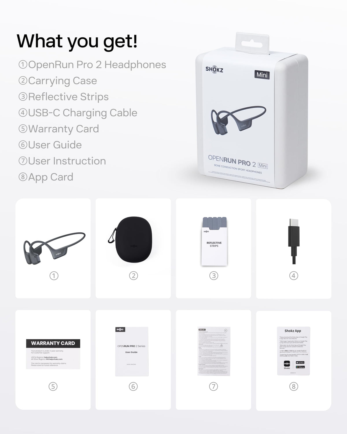 SHOKZ OpenRun Pro 2 Bone Conduction Bluetooth Sport Headphones, Black Father Jim Norris notebooks