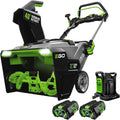 EGO Power+ 21" Electric Snow Blower, Gray/Black, Cordless Steel Auger, Includes (2) 56V 5.0Ah Batteries and Dual Port Charger, SNT2112 Father Jim Norris notebooks