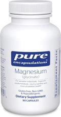 Pure Encapsulations Magnesium (Glycinate), 90 Capsules Father Jim Norris notebooks