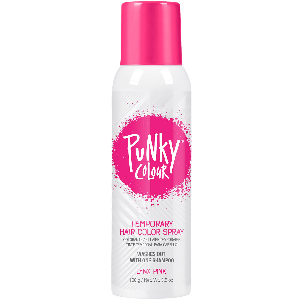 Punky Temporary Hair Color Spray Washes Out Tiger Orange, 3.5 oz, 1 Pack