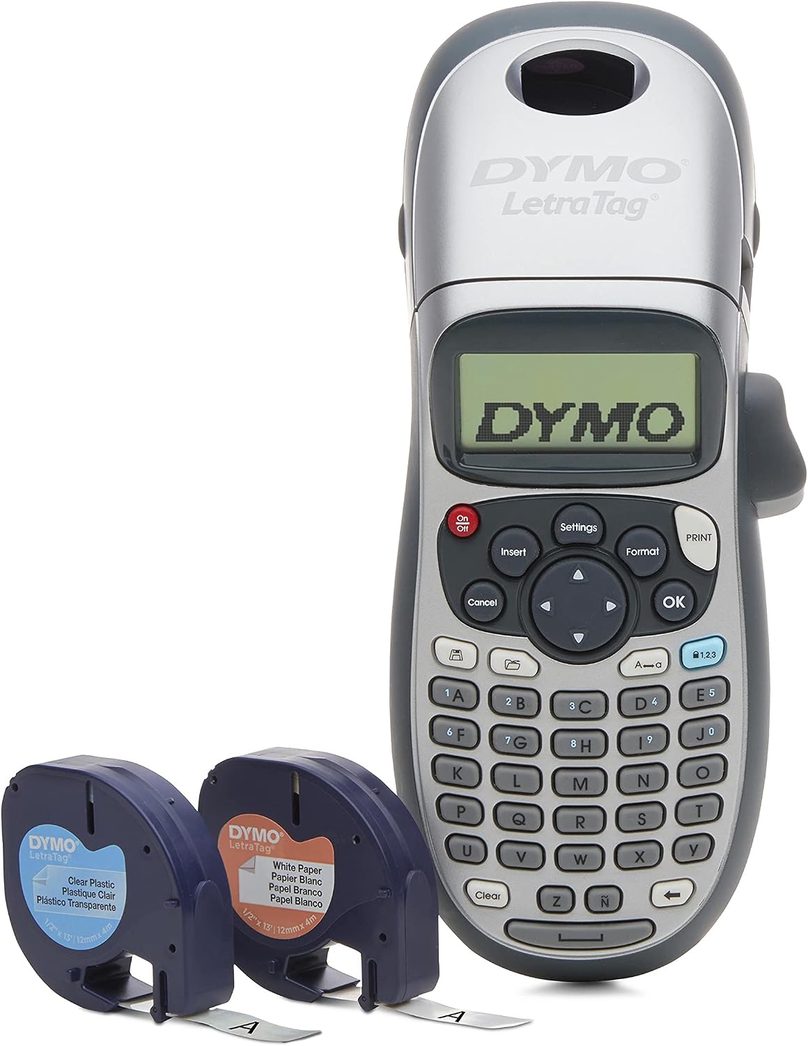 DYMO LetraTag 100H Plus Handheld Label Maker - for Office or Home Organization Father Jim Norris notebooks