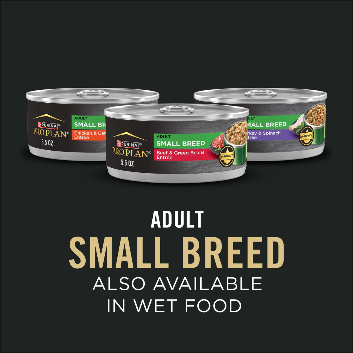 Purina Pro Plan Small Breed Dry Dog Food, Shredded Blend, 6 lb Bag