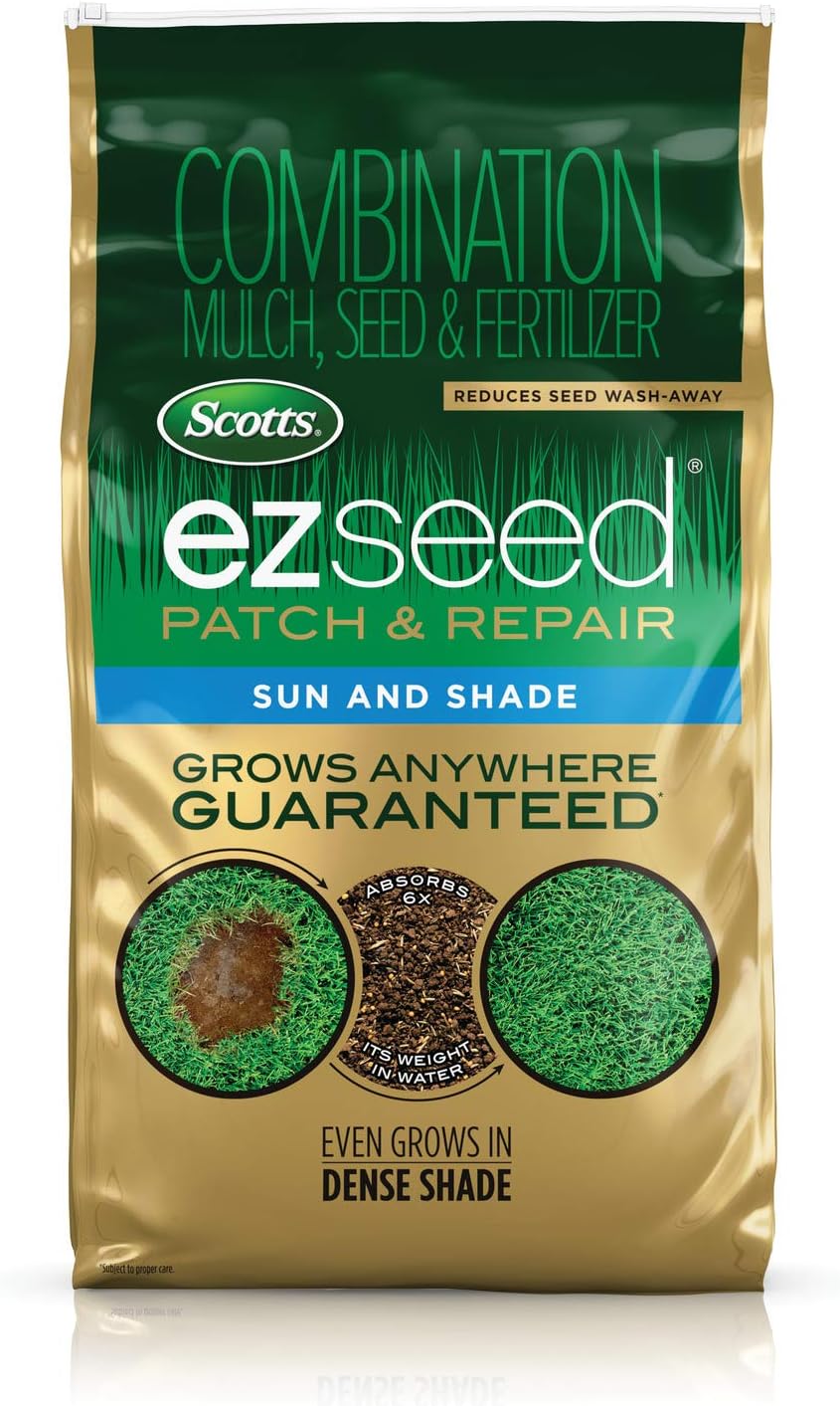 Scotts EZ Seed Patch & Repair Sun and Shade, 10 lbs. Father Jim Norris notebooks