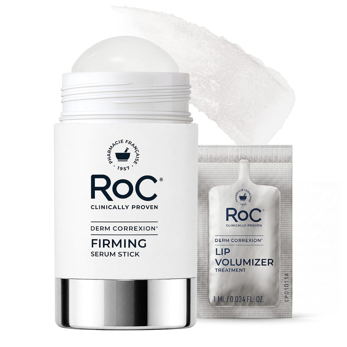 RoC Derm Correxion Retinol Firming Serum Stick with Antioxidants to Visibly Tighten and Firm Wrinkles and Laugh Lines For Men and Women + Retinol Eye Cream Packette, 1.0 oz (Packaging May Vary) Father Jim Norris notebooks
