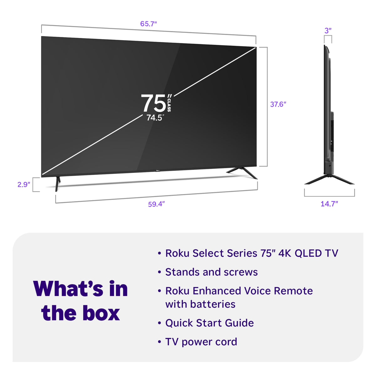 Roku 55-Inch Select Series Smart TV 2026-4K (2160p) QLED TV TV Father Jim Norris notebooks