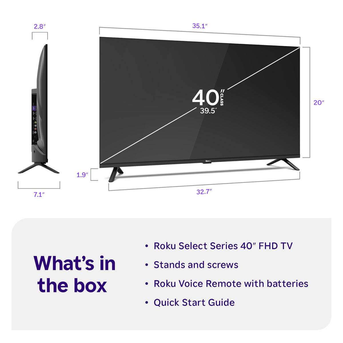 Roku 32-Inch Select Series Smart TV 2026-1080p Full HD TV - RokuTV Father Jim Norris notebooks