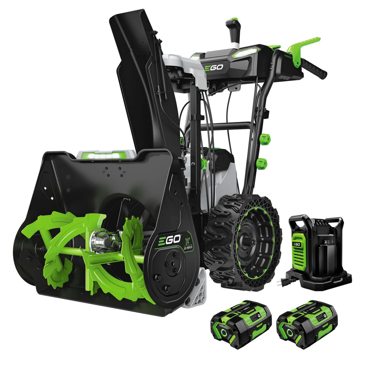 EGO Power+ 21" Electric Snow Blower, Gray/Black, Cordless Steel Auger, Includes (2) 56V 5.0Ah Batteries and Dual Port Charger, SNT2112 Father Jim Norris notebooks