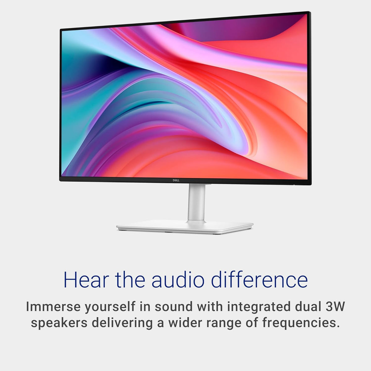Dell 27 Plus Monitor - S2725HSM - 27-inch FHD (1920x1080) 144Hz 1ms Display, 2 x 3W Speakers, HDMI Connectivity, Height/Tilt/Pivot/Swivel Adjustability, AMD FreeSync - Ash White Father Jim Norris notebooks