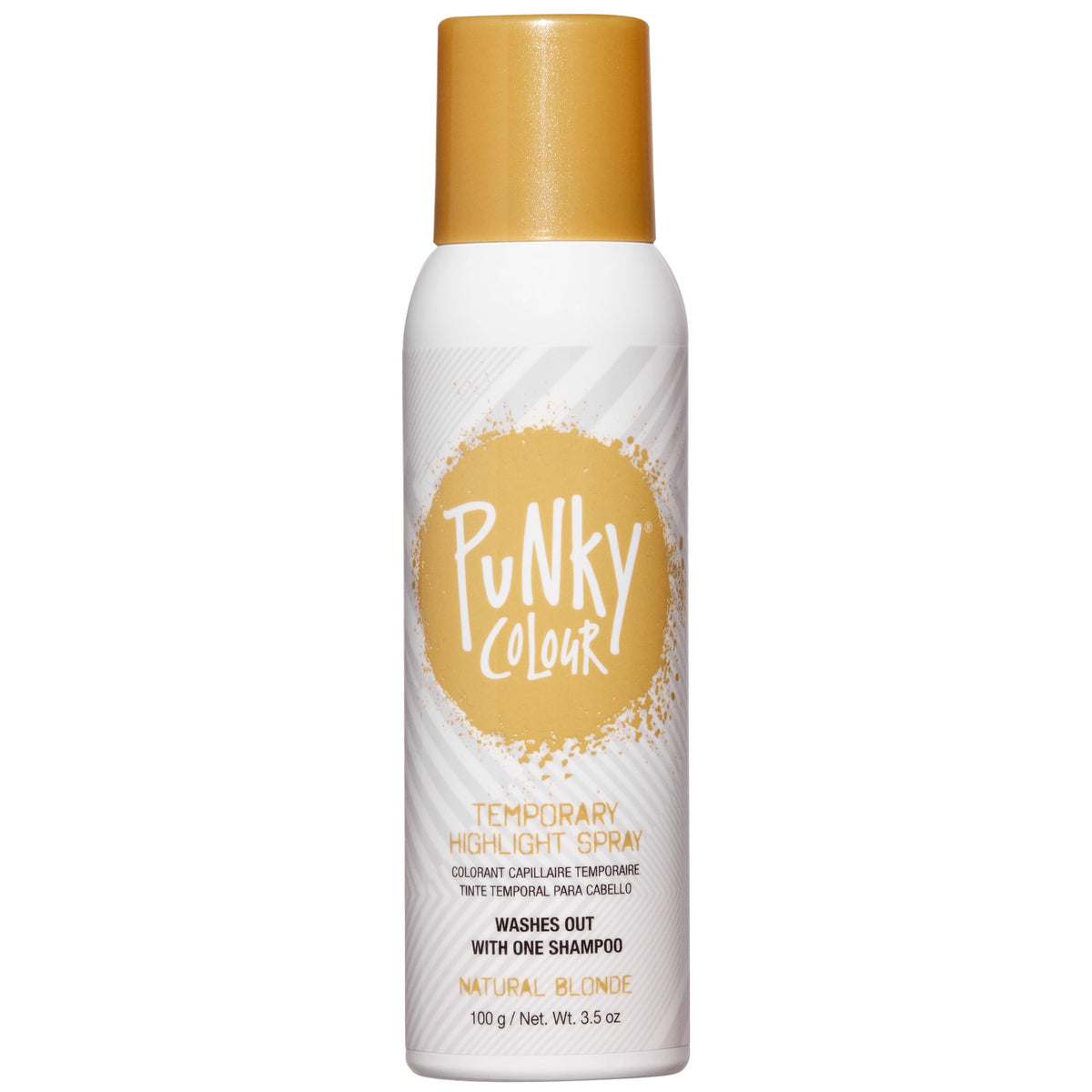 Punky Temporary Hair Color Spray Washes Out Tiger Orange, 3.5 oz, 1 Pack