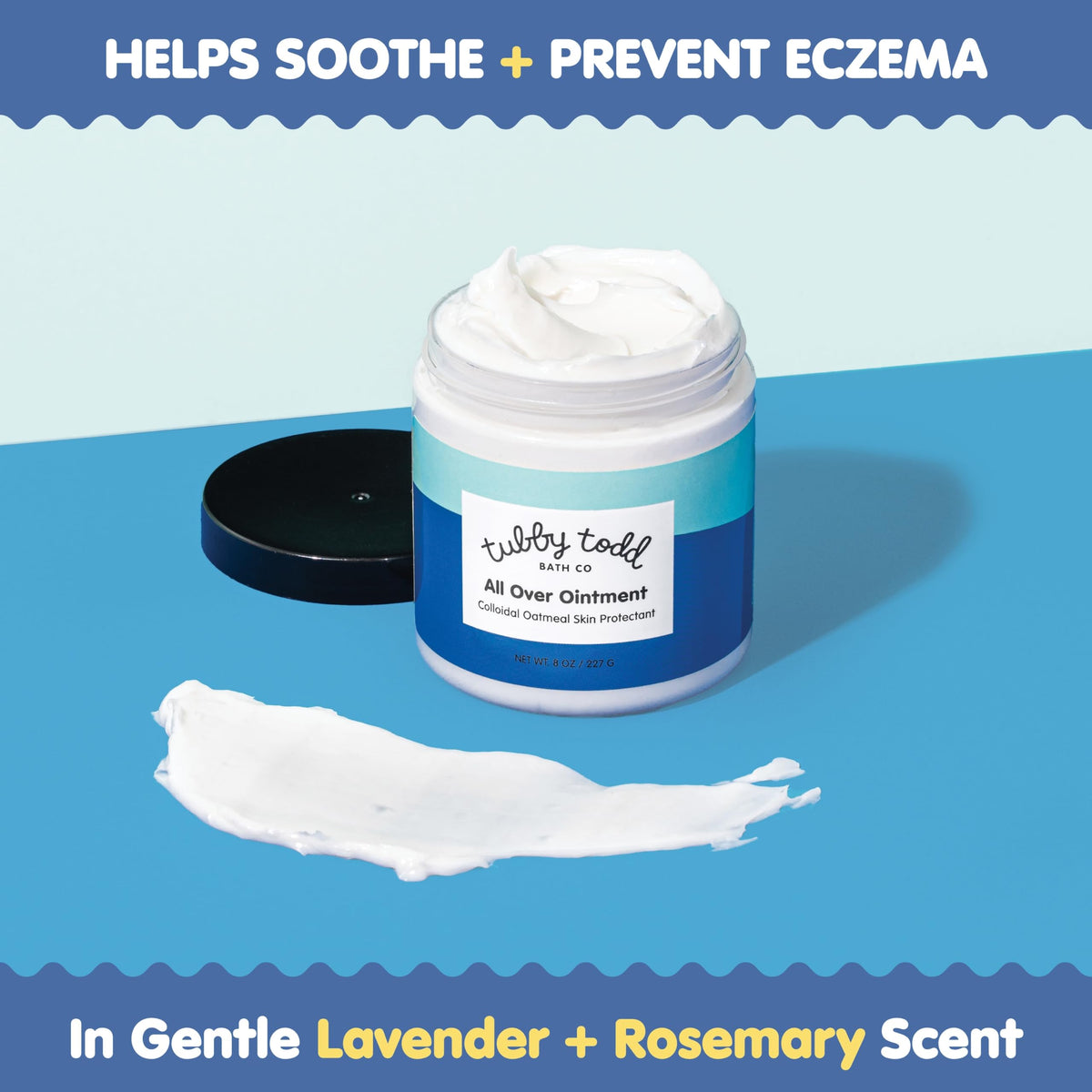 Tubby Todd All Over Ointment, Baby Eczema Cream for Sensitive Skin