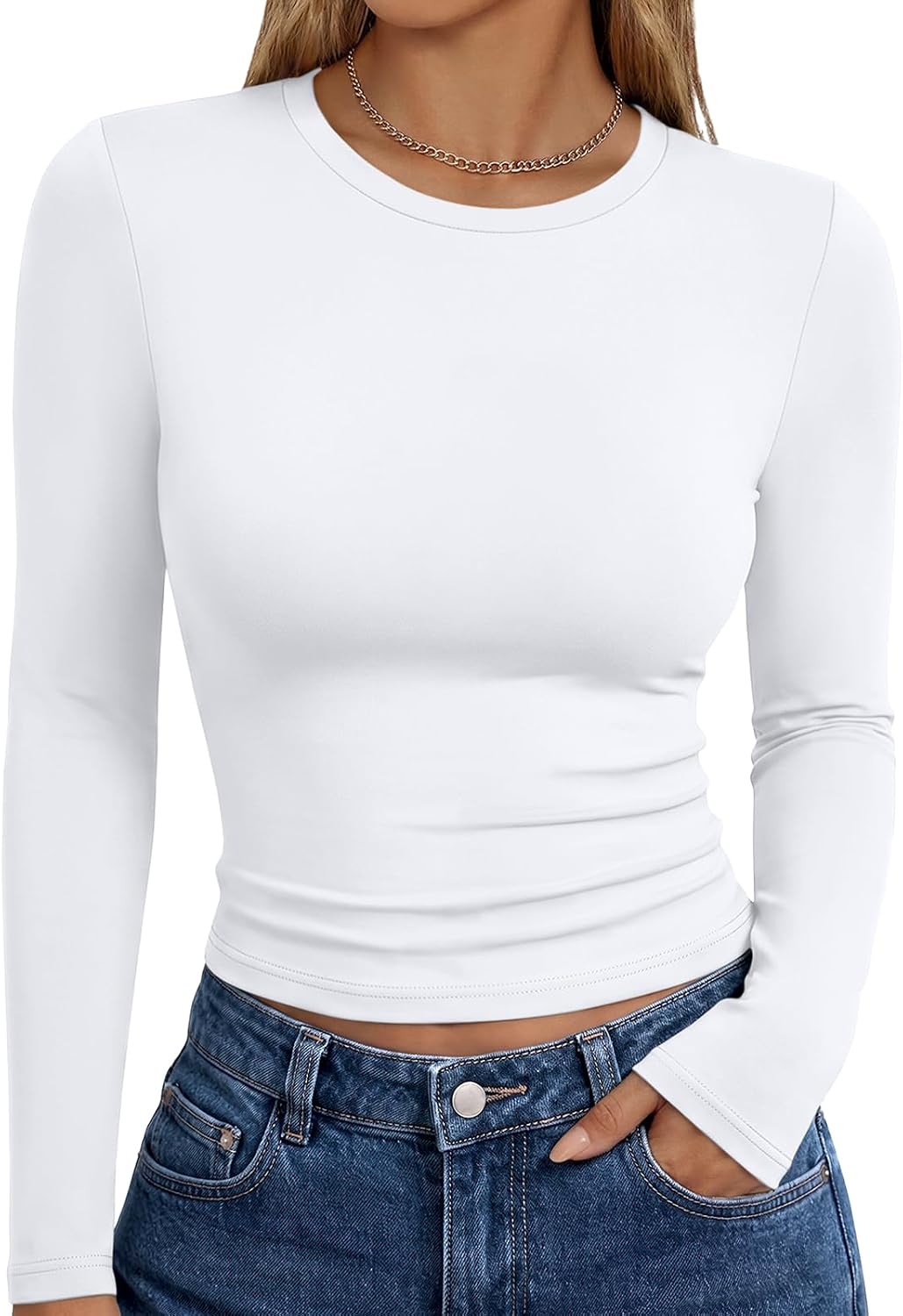 Trendy Queen Womens Long Sleeve T Shirts Fall Fashion Basic Y2K Tops 2026 Father Jim Norris notebooks