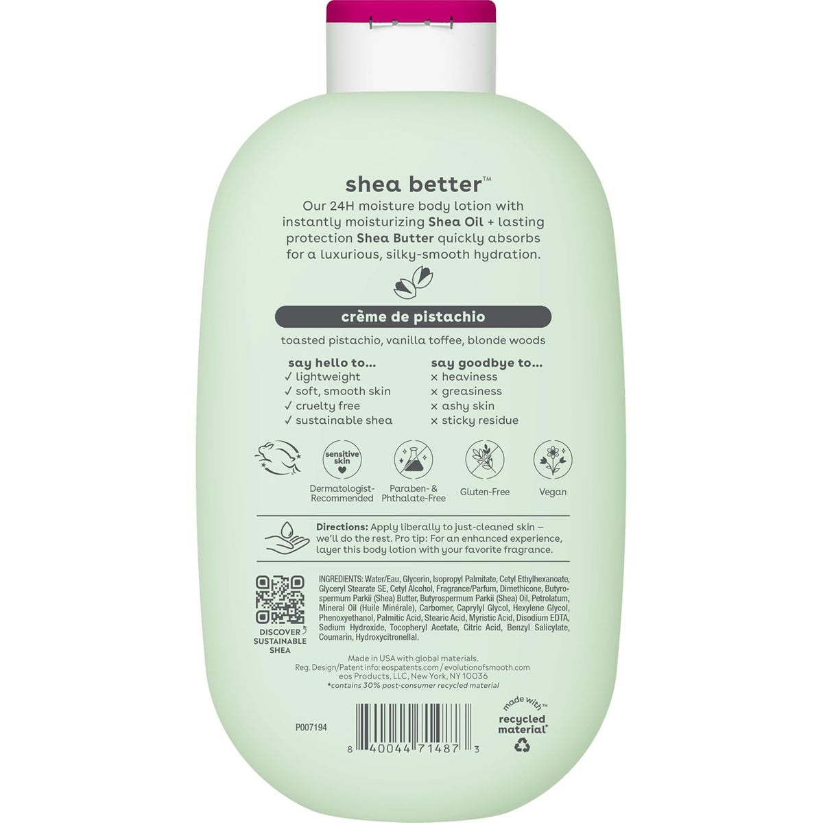 eos Shea Better Body Lotion- Vanilla Cashmere, 24-Hour Moisture, 16 fl oz Father Jim Norris notebooks