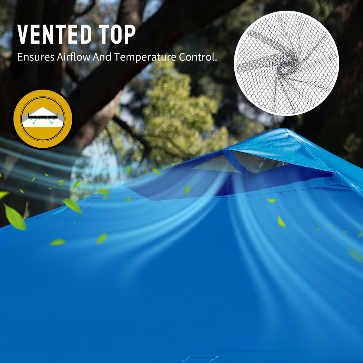 CROWN SHADES 10x10 Pop Up Canopy Tent with One Push Setup, Blue Father Jim Norris notebooks