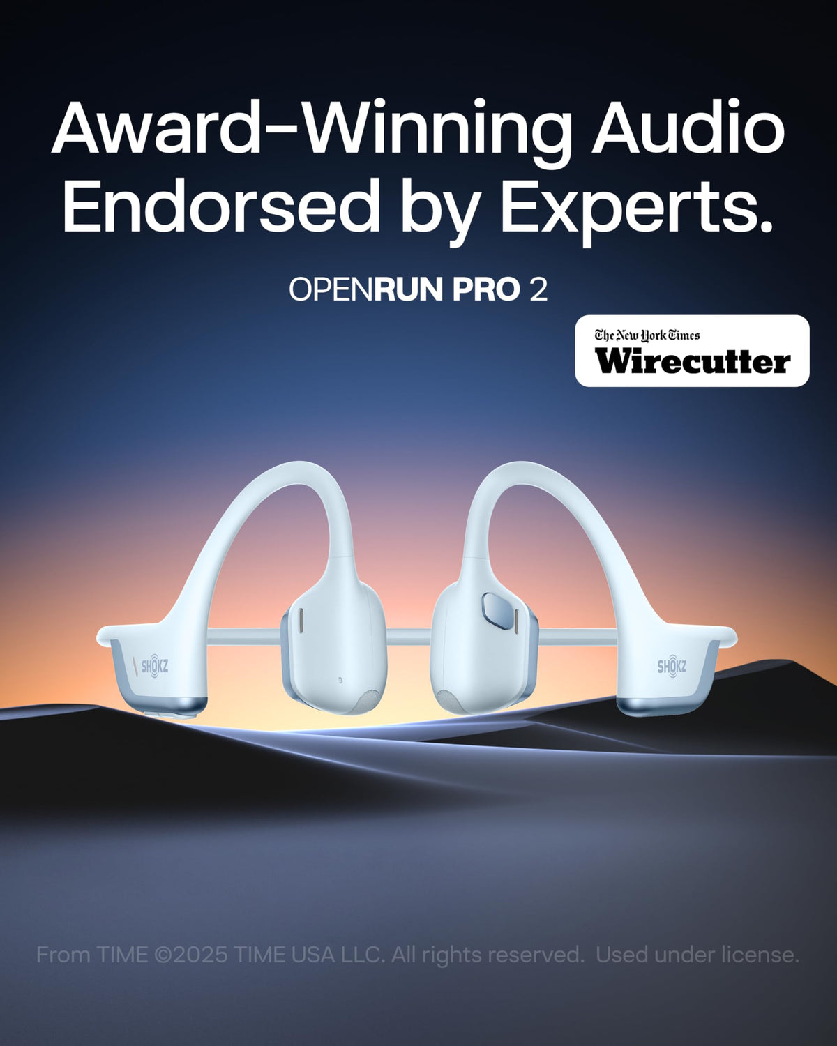 SHOKZ OpenRun Pro 2 Bone Conduction Bluetooth Sport Headphones, Black Father Jim Norris notebooks