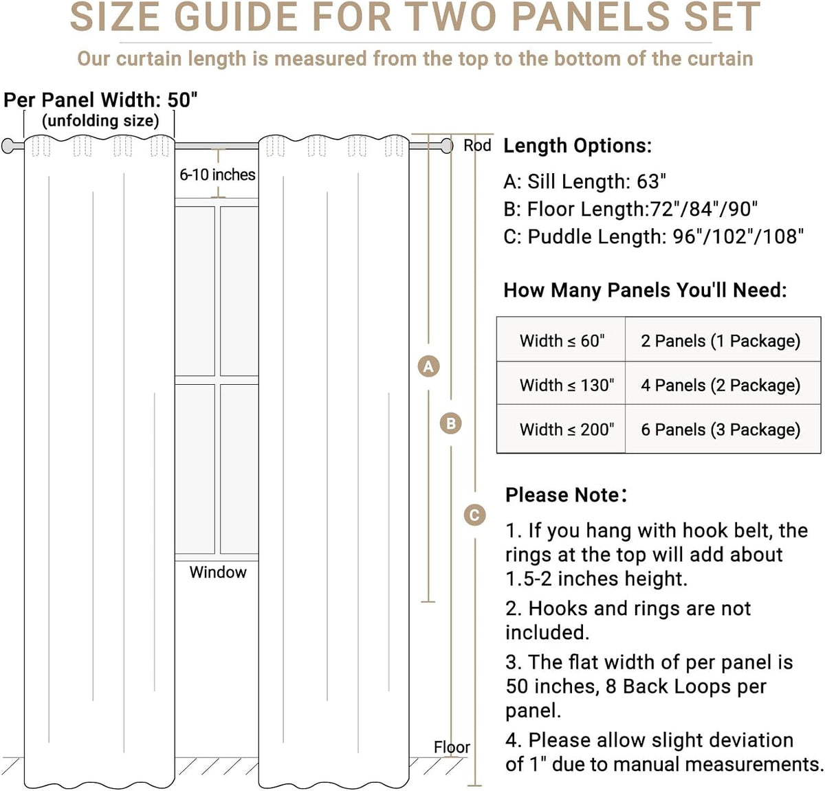 Blush Pink Total Blackout Sliding Door Curtains 96 Inches Long