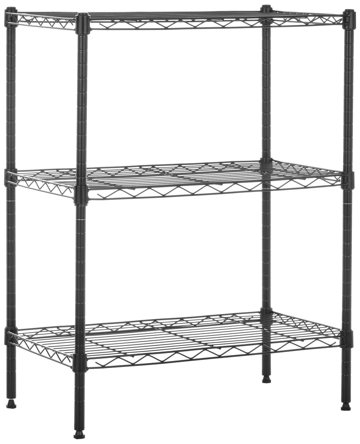 Amazon Basics 5-Shelf Adjustable Heavy Duty Steel Wire Storage Shelves for Garage