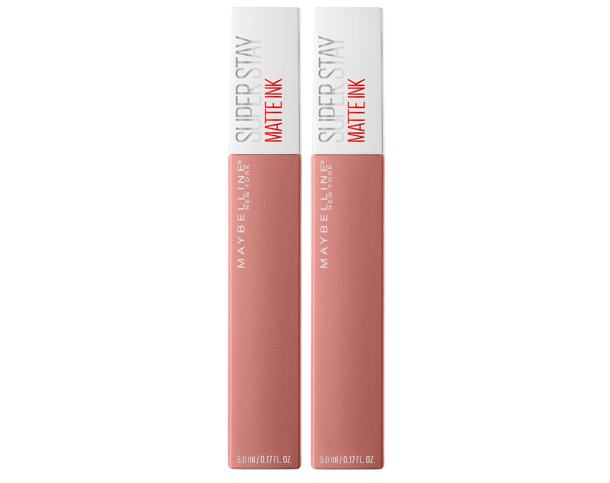 Maybelline Super Stay Matte Ink Liquid Lip Color, Moodmakers Lipstick Collection, Long Lasting, Transfer Proof Lip Makeup, Euphoric, 1 Count
