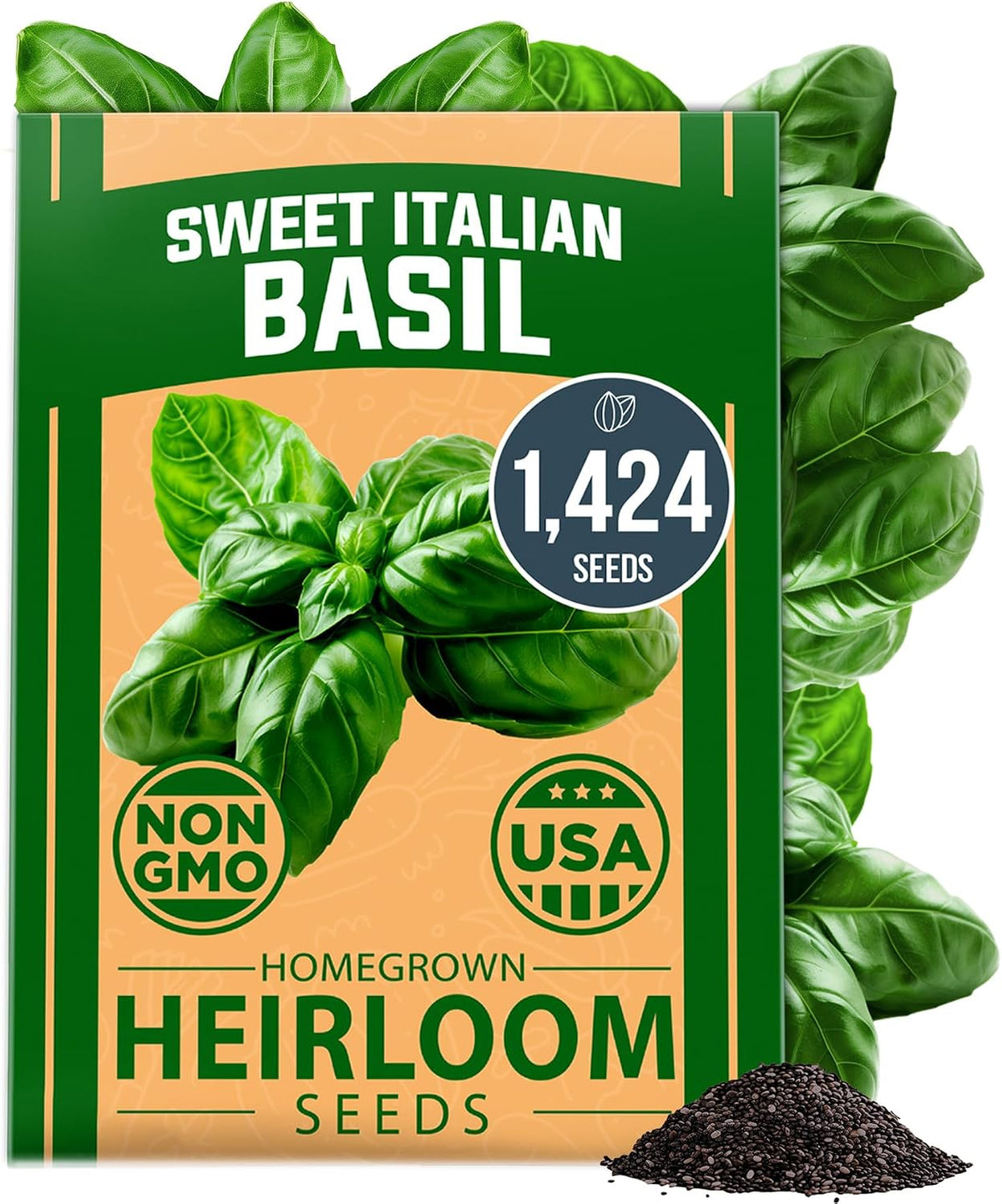 HOME GROWN 15 Herb Seed Variety Kit, 5100+ Seeds, Culinary Herb Kit Father Jim Norris notebooks