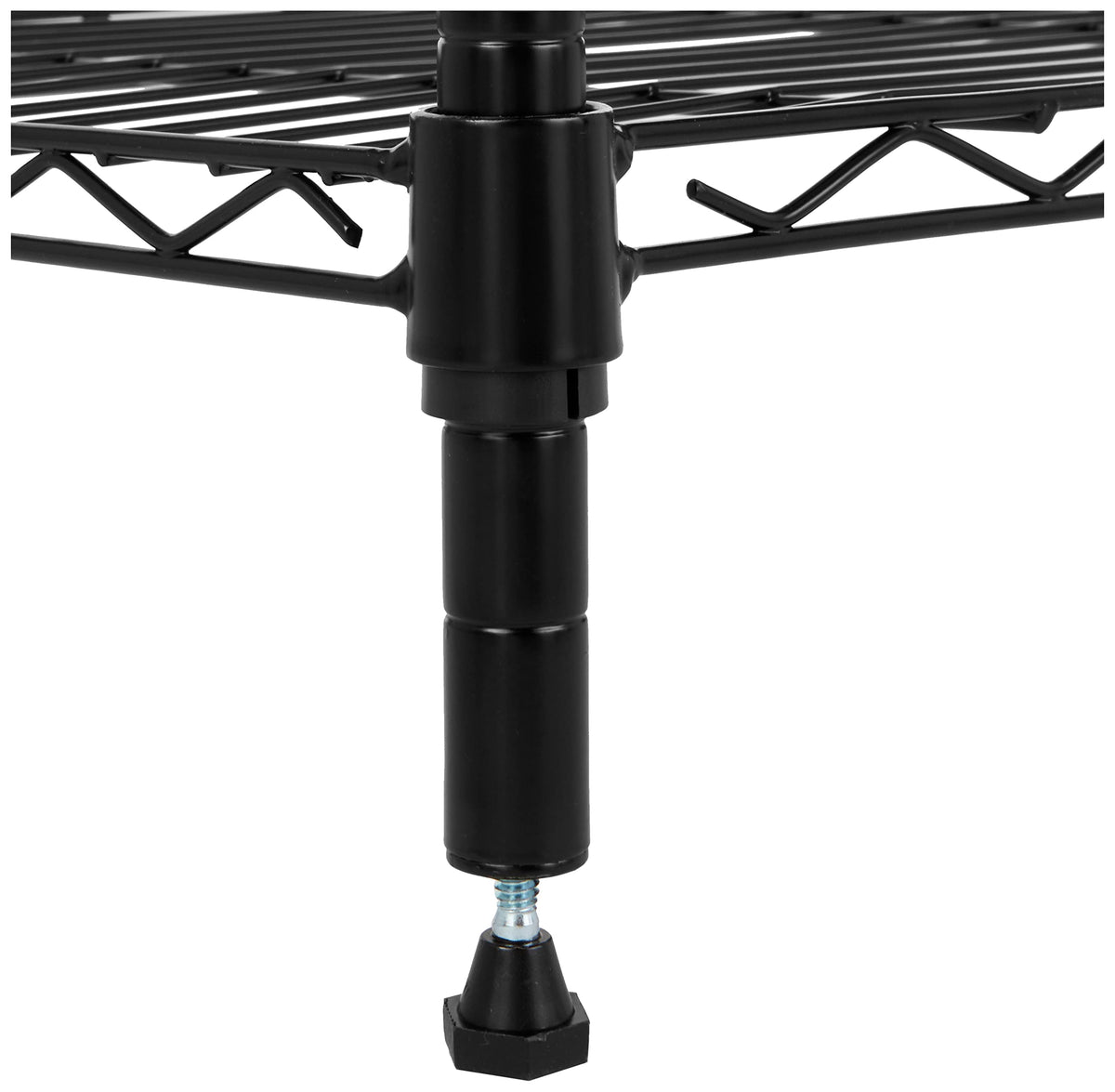 Amazon Basics 5-Shelf Adjustable Heavy Duty Steel Wire Storage Shelves for Garage