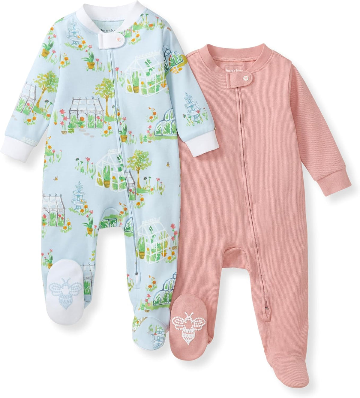 Burt's Bees Baby Baby Girl's Pajamas Sleep and Play