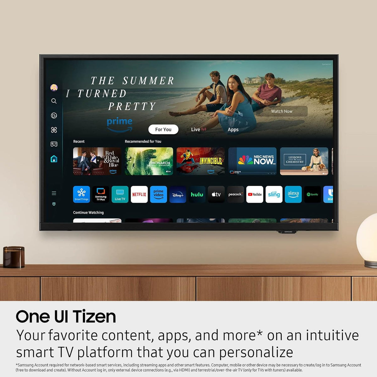 Samsung 32-Inch Class HD H5000F Smart TV (2025 Model) HDR, Object Tracking Sound Lite, Knox Security, One UI Tizen Father Jim Norris notebooks