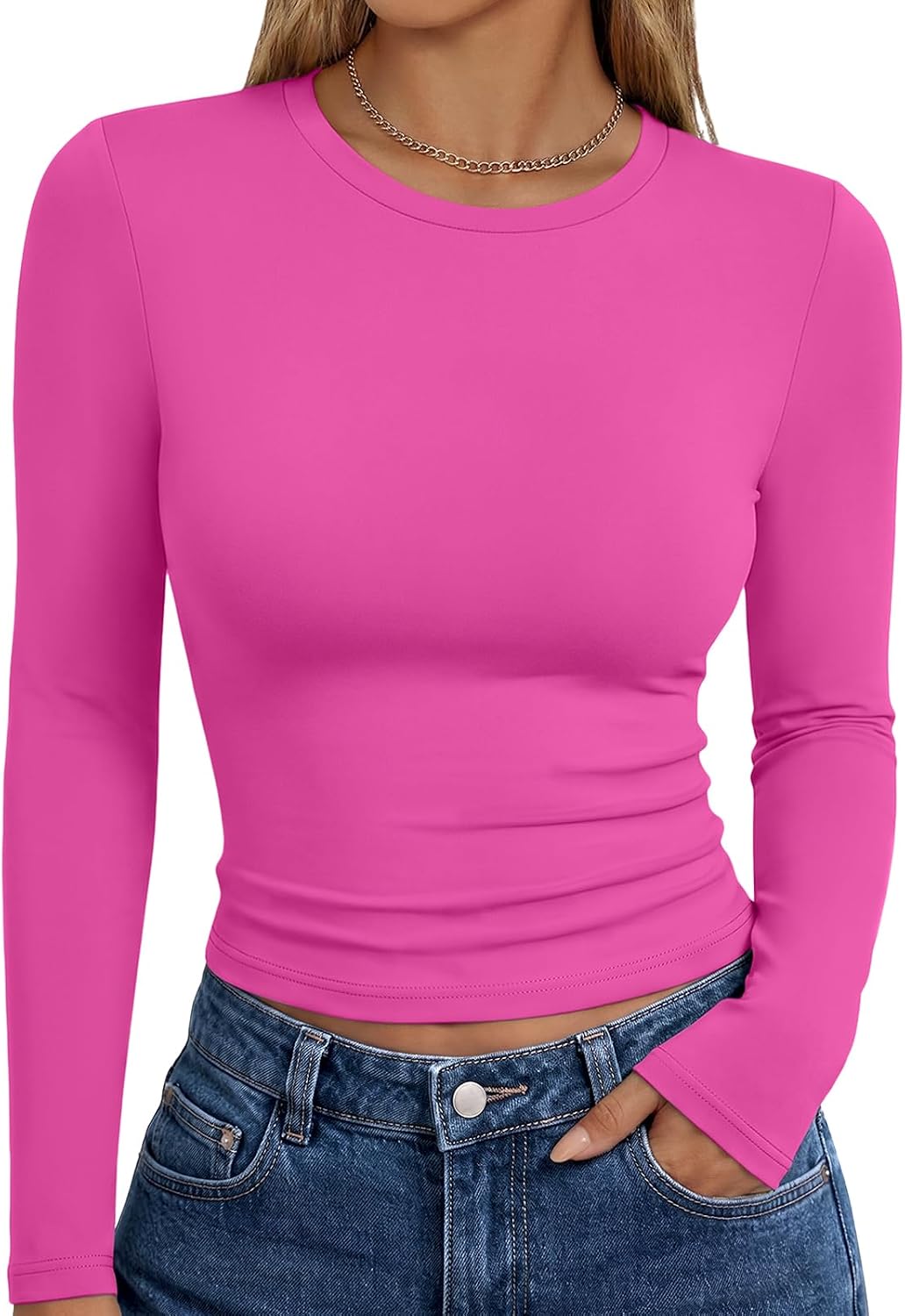 Trendy Queen Womens Long Sleeve T Shirts Fall Fashion Basic Y2K Tops 2026 Father Jim Norris notebooks