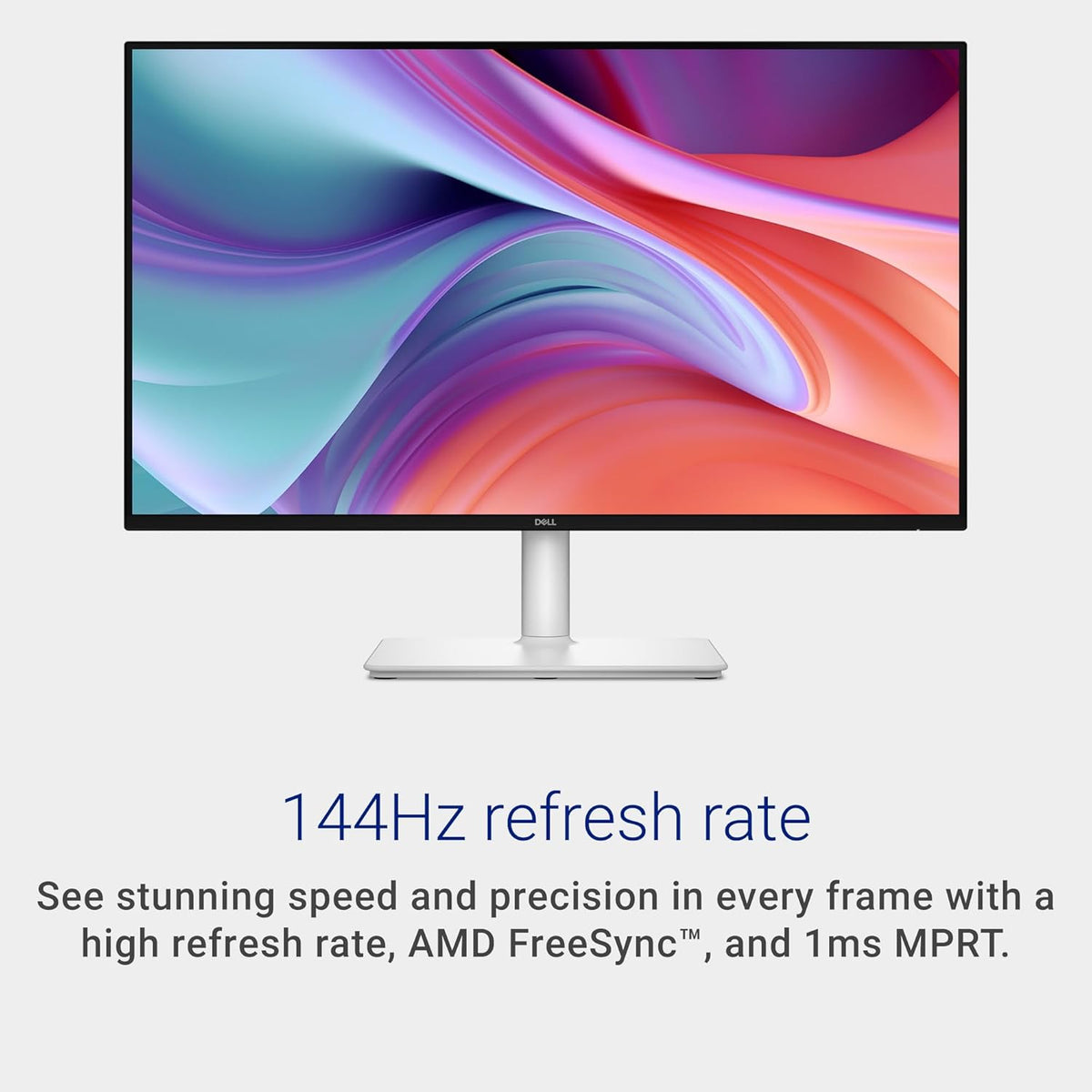 Dell 27 Plus Monitor - S2725HSM - 27-inch FHD (1920x1080) 144Hz 1ms Display, 2 x 3W Speakers, HDMI Connectivity, Height/Tilt/Pivot/Swivel Adjustability, AMD FreeSync - Ash White Father Jim Norris notebooks
