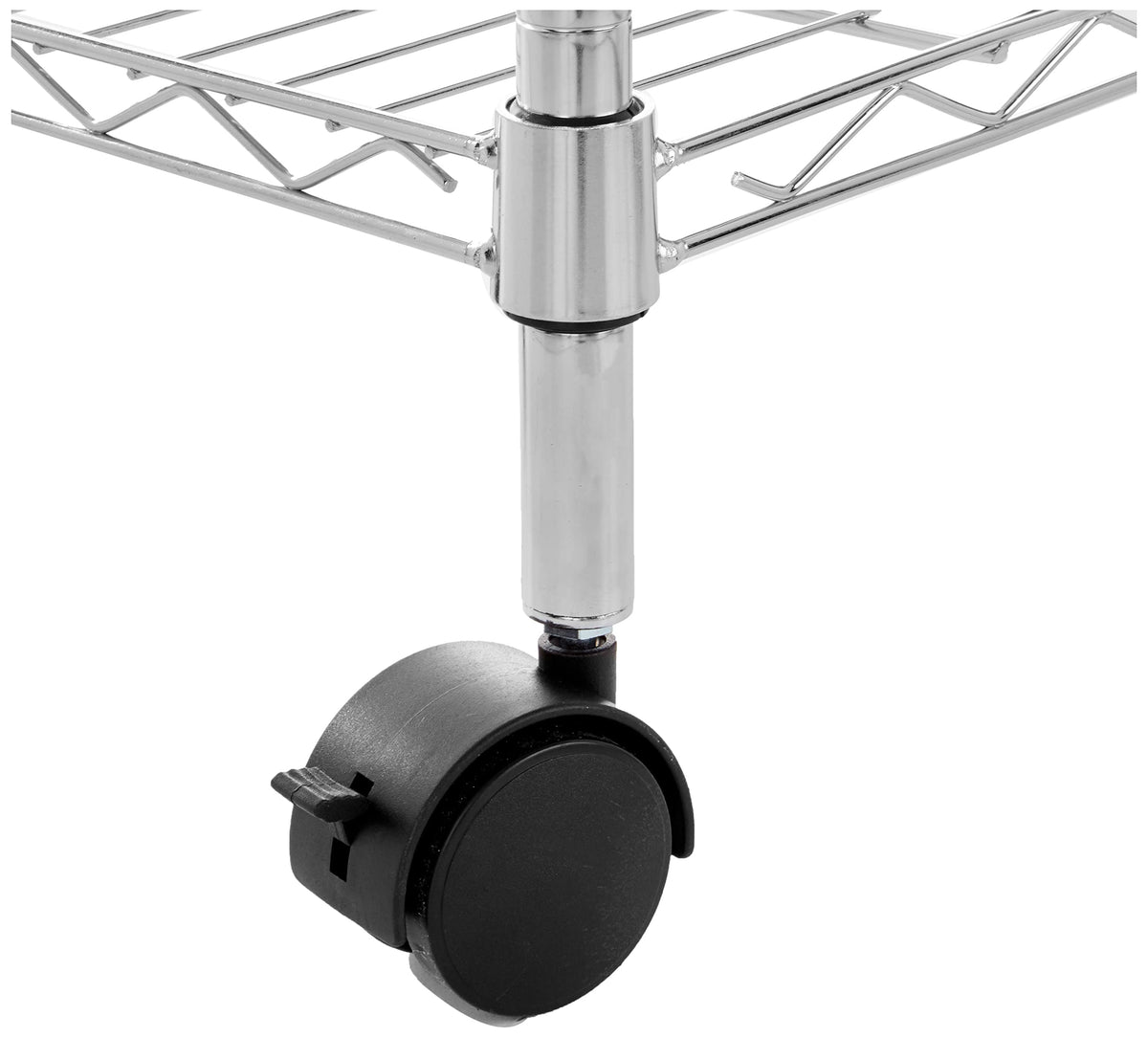 Amazon Basics 5-Shelf Adjustable Heavy Duty Steel Wire Storage Shelves for Garage