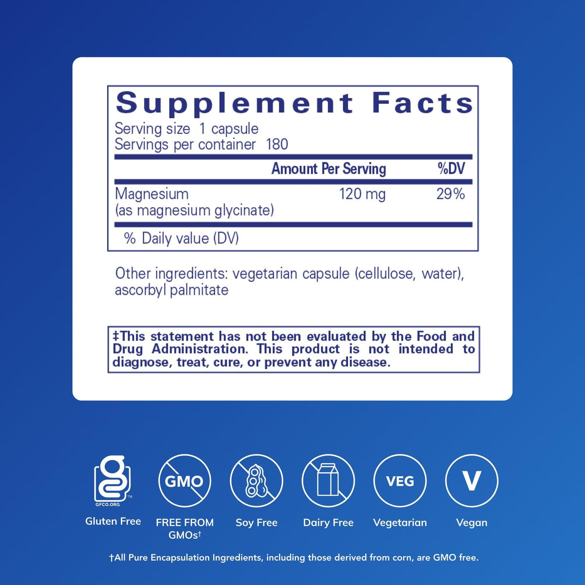 Pure Encapsulations Magnesium (Glycinate), 90 Capsules Father Jim Norris notebooks
