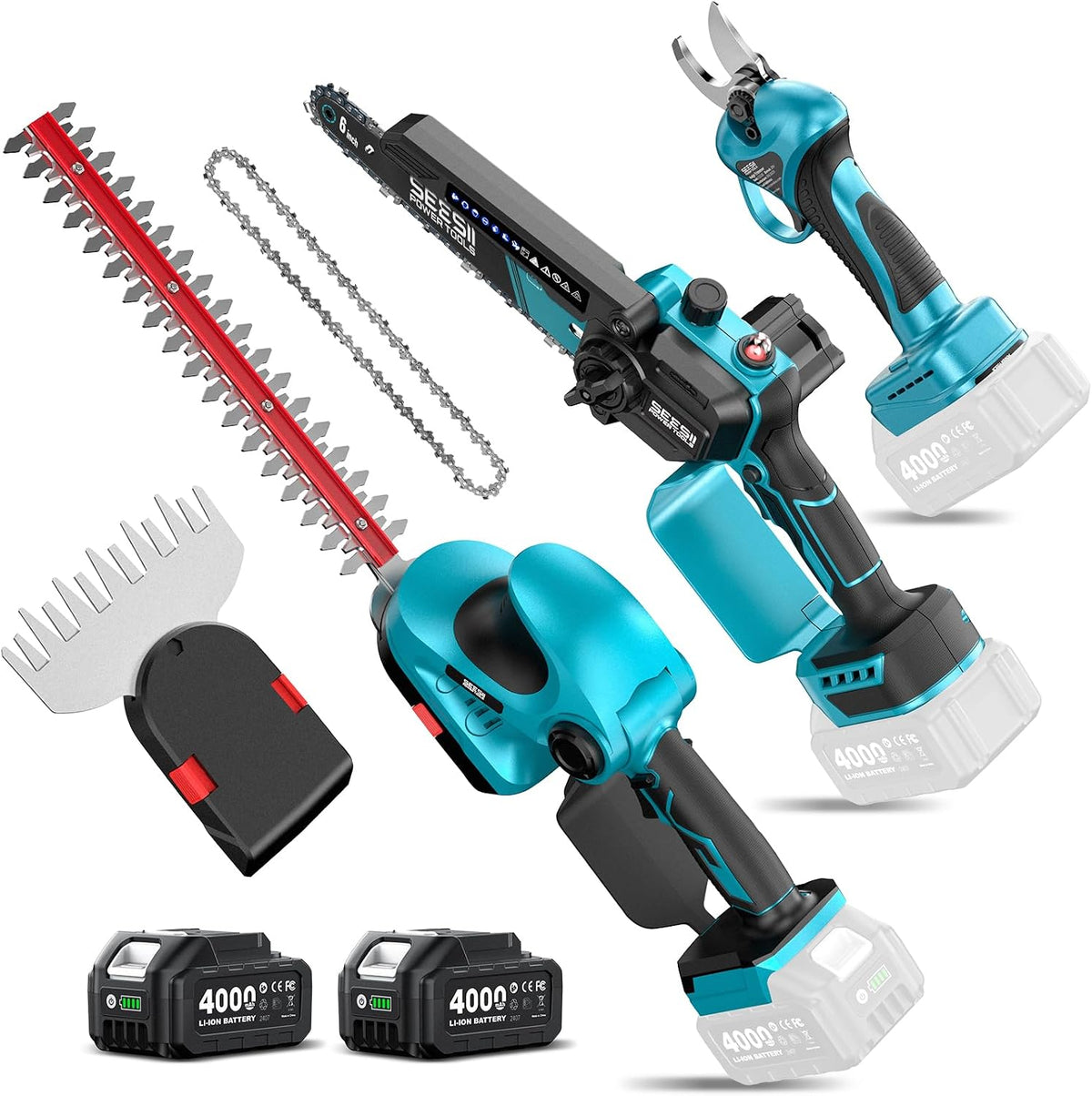 SEESII Flagship 8-Inch Cordless Mini Chainsaw, Upgraded Brushless Motor Father Jim Norris notebooks