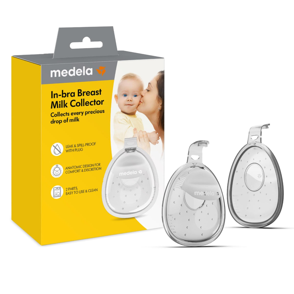 Medela Harmony Manual Breast Pump, On-the-Go, More Milk Output
