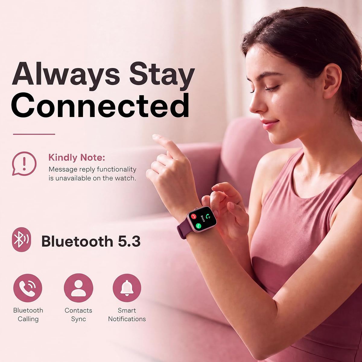 Smart Watch for Women, 1.83"HD Fitness Trackers with Answer/Calls, 2 Bands Father Jim Norris notebooks