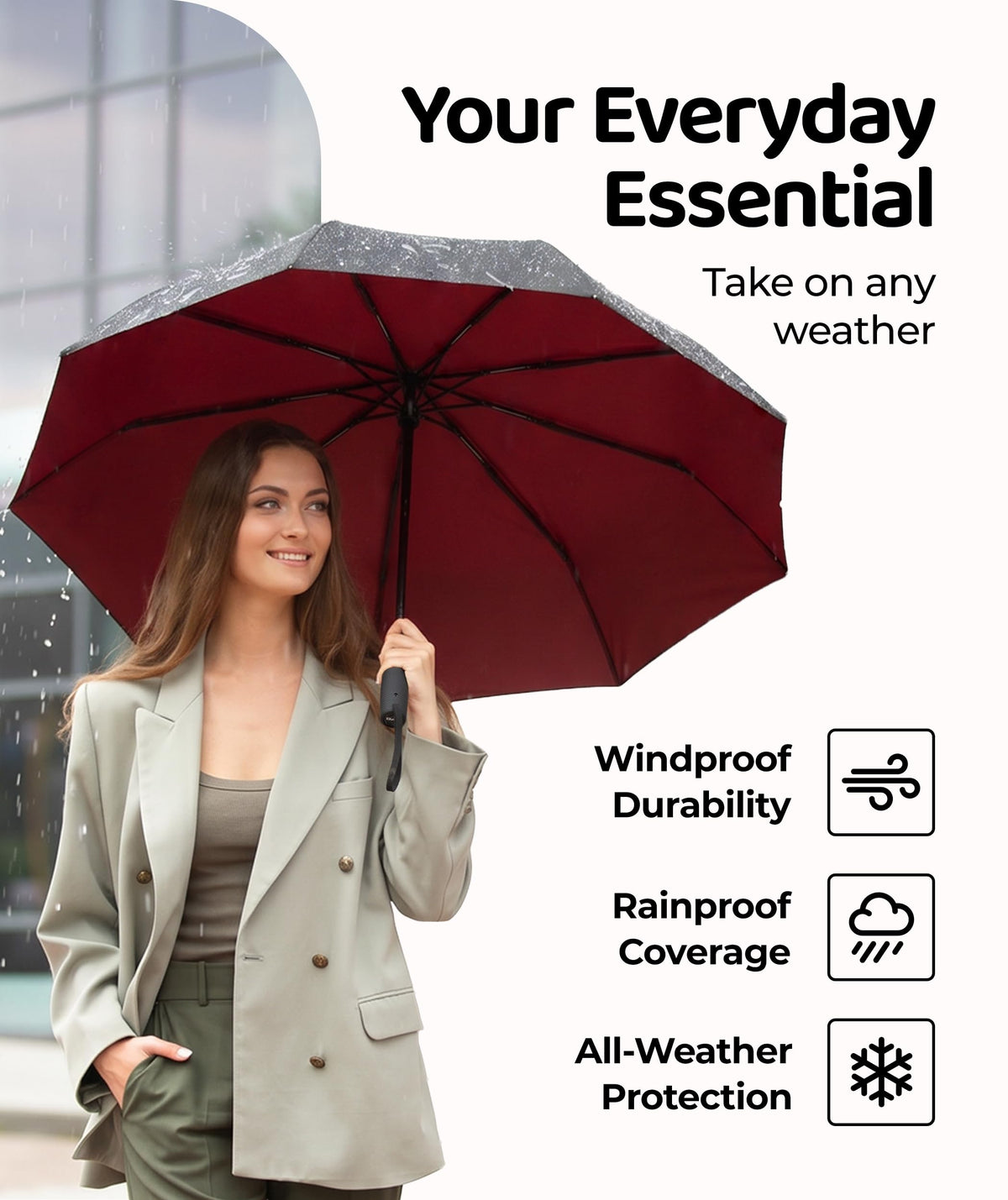 Windproof Travel Umbrella