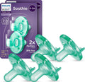 Philips Avent Soothie Baby Pacifier for 0-3 Months, BPA-Free, 4-Pack, Green
