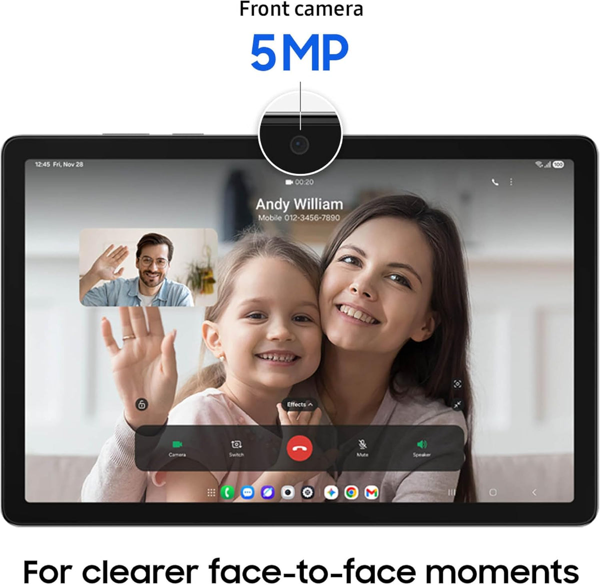 Samsung Galaxy Tab A11+ 6GB RAM, 128GB Storage, Expandable Storage, Gray Father Jim Norris notebooks
