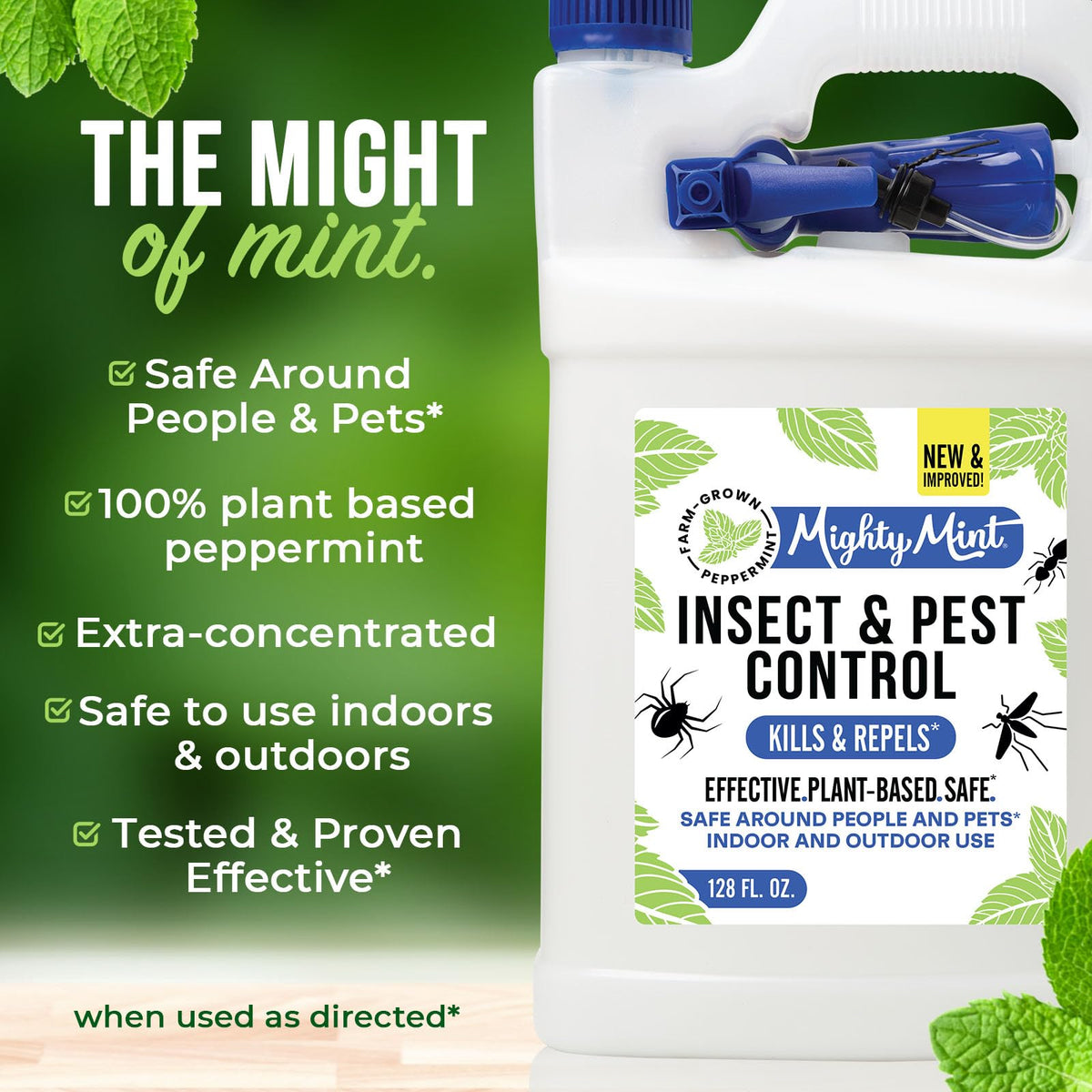 Mighty Mint Peppermint Oil Insect Repellent Spray, 16 oz Father Jim Norris notebooks