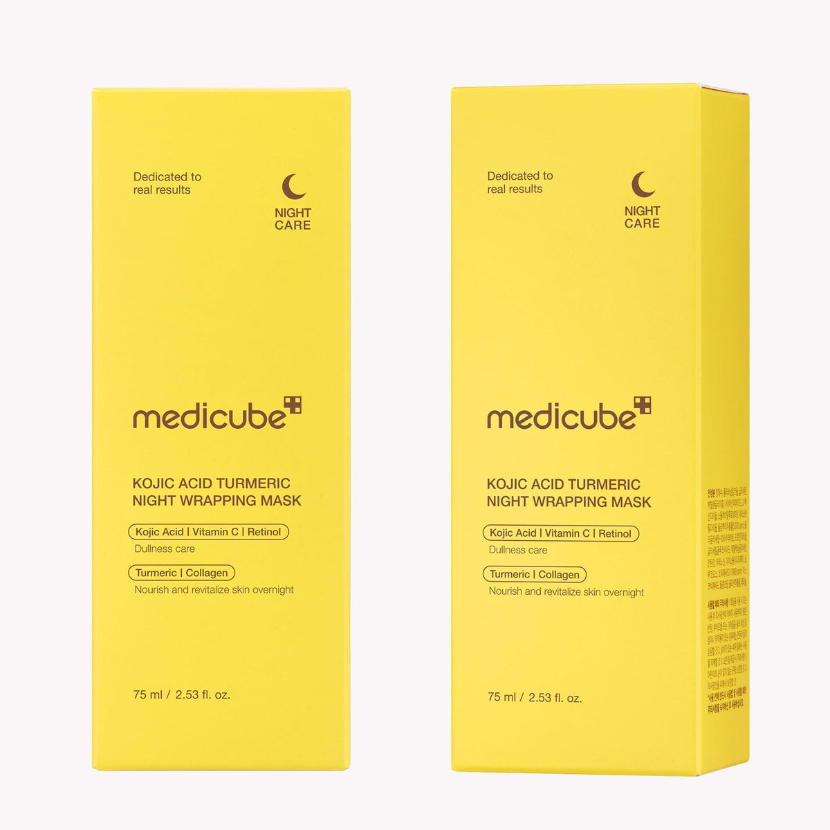 medicube Wrapping Mask Collagen Glazed Milky Glow - Daytime Peel Off Mask