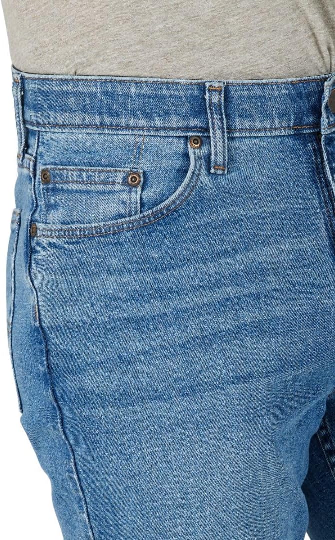 Wrangler Mens Comfort Flex Waist Relaxed Fit Jean