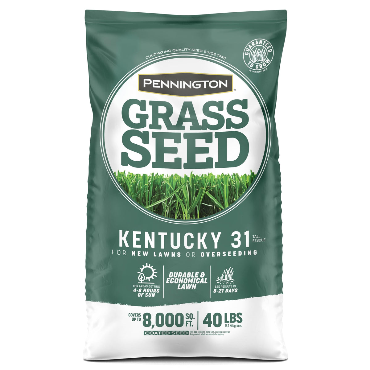 Pennington Kentucky 31 Tall Fescue Grass Seed, Drought-Resistant, 7 LB Father Jim Norris notebooks