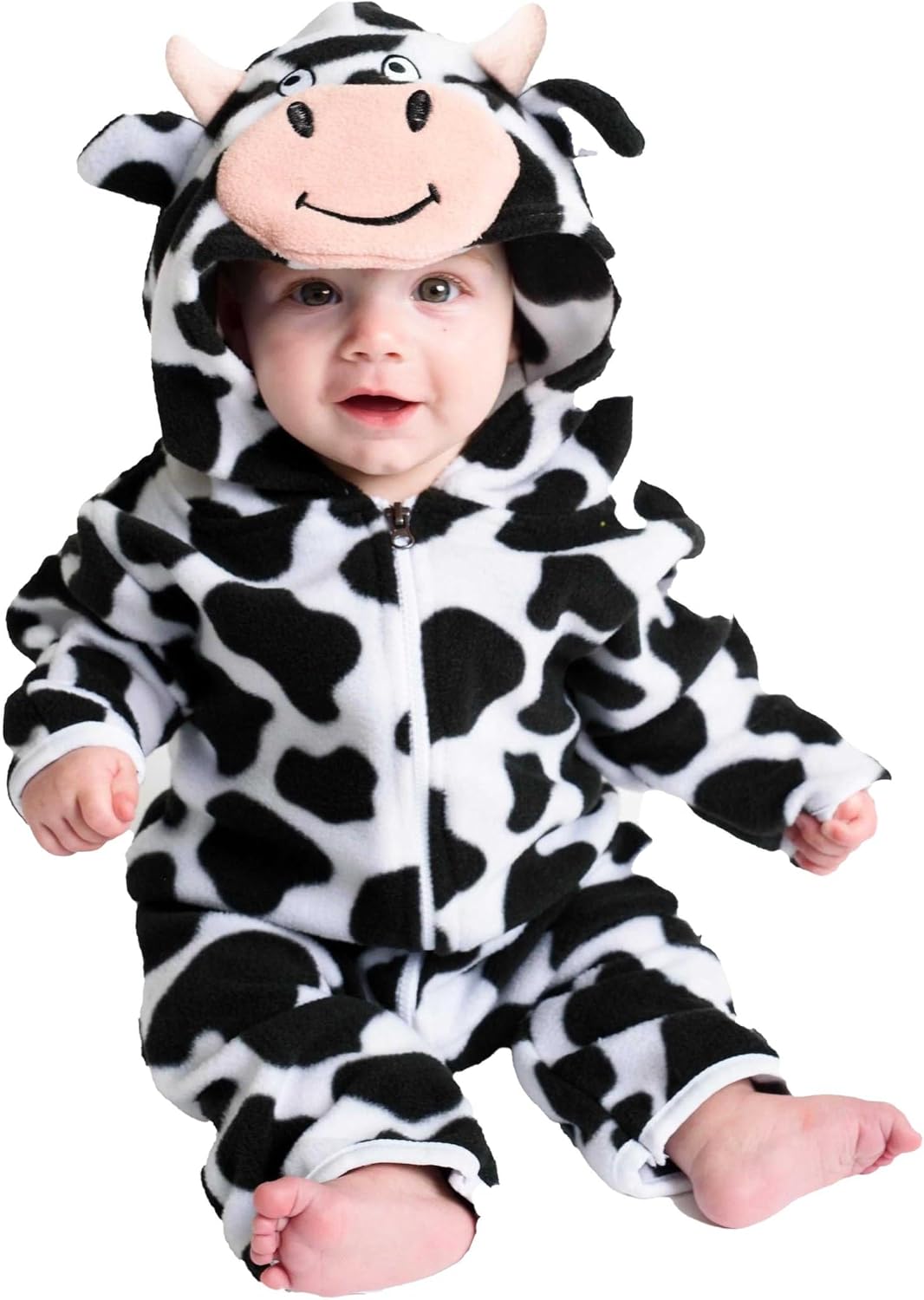 Cuddle Club Fleece Baby Bunting Bodysuit Hoodie, Newborn - 5T